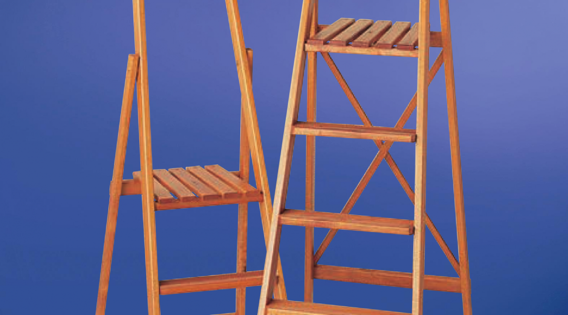 scala apribile in legno