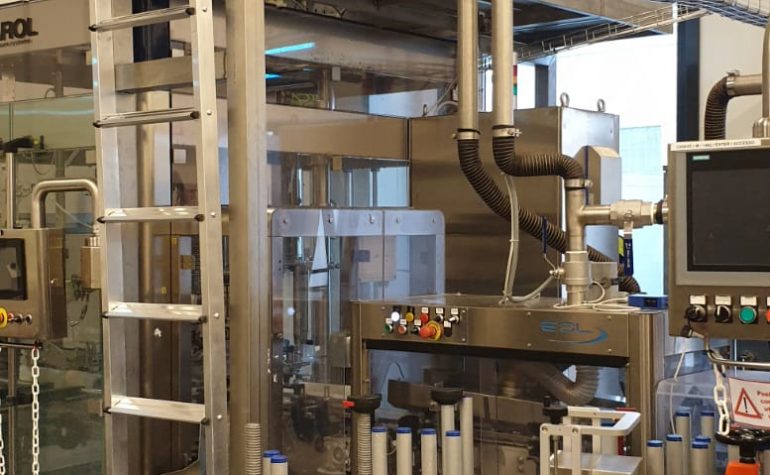 Passerella di servizio in acciaio inox