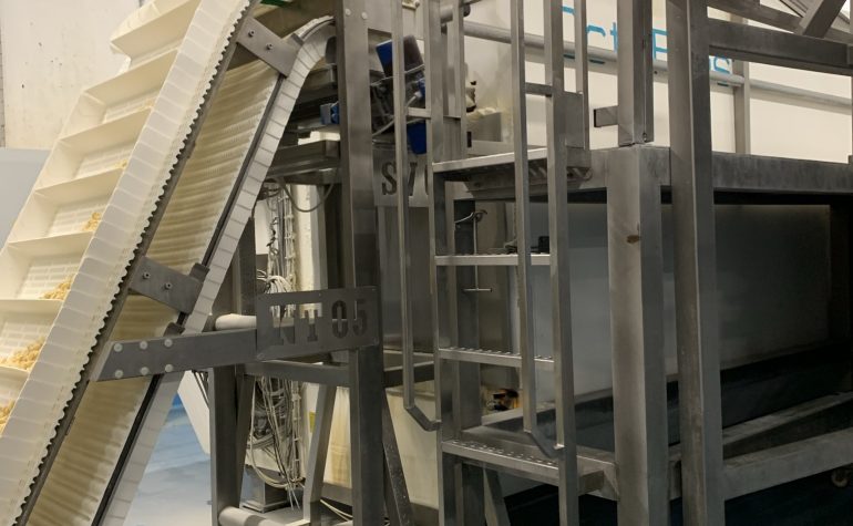 Scala a pioli in acciaio inox