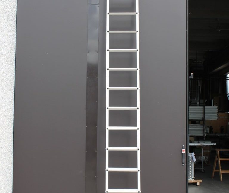 Scala da Appoggio in Alluminio Verniciato Bianca - aluminium ladders