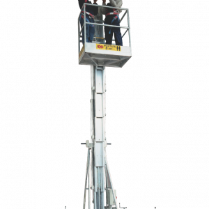 PIATTAFORMA AEREA CON STABILIZZATORI